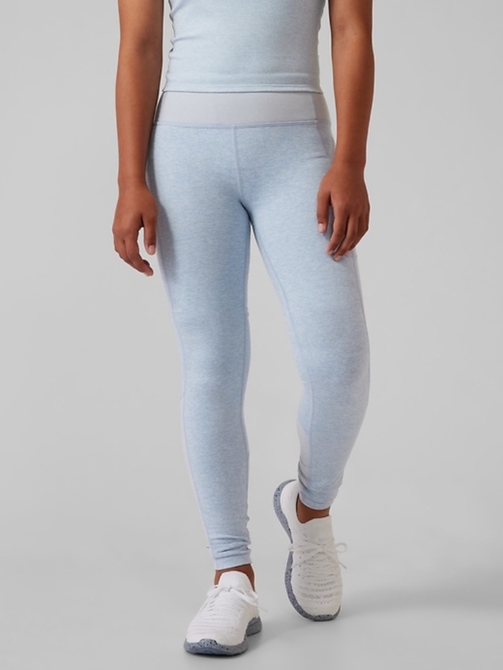 Athleta Girl Snowball SoftLuxe Tight Light Blue Periwinkle | L 12